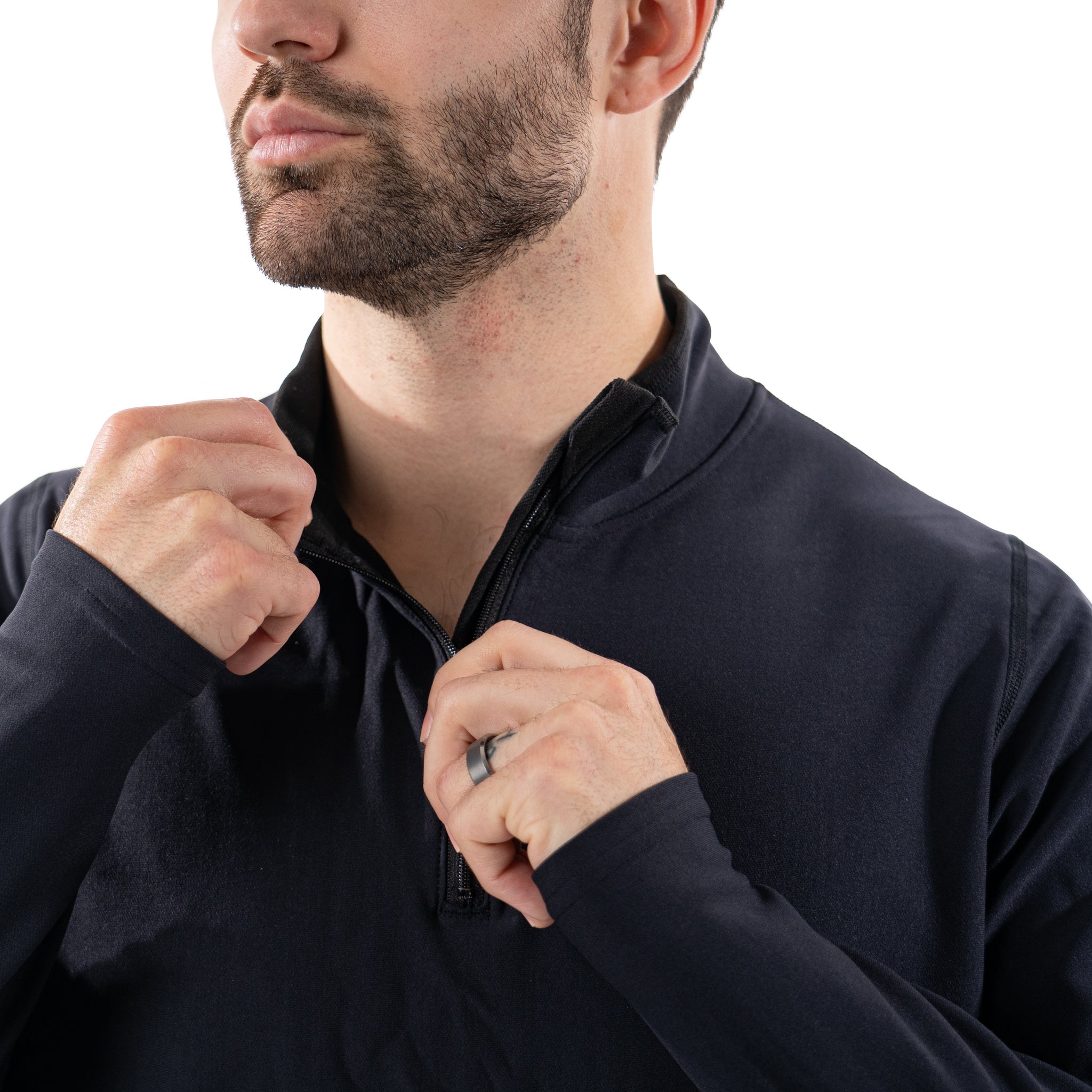 GHUnders™ Long Sleeve Mock w/Zip - Baselayer