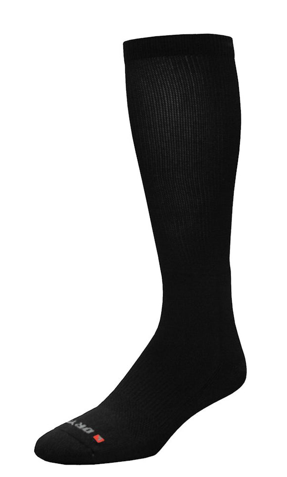 Sock Work Boot Over Calf - Black